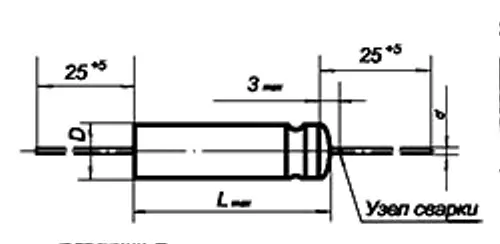 К52-1 3.2в 100 мкф фото 3