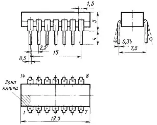 К172ЛБ2 микросхема фото 2