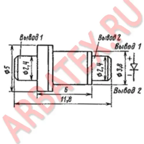 3А531А диод фото 2 3А531А диод фото 2