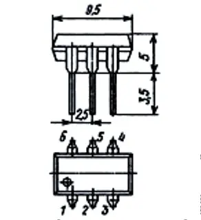 АОТ161А оптопара транзисторная фото 2 АОТ161А оптопара транзисторная фото 2