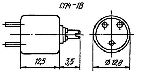 СП4-1В 0.25Вт 470 кОм фото 3 СП4-1В 0.25Вт 470 кОм фото 3