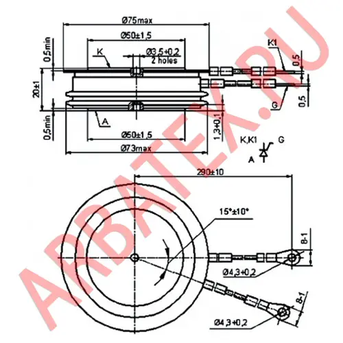 ТБ353-630-14 тиристор фото 3