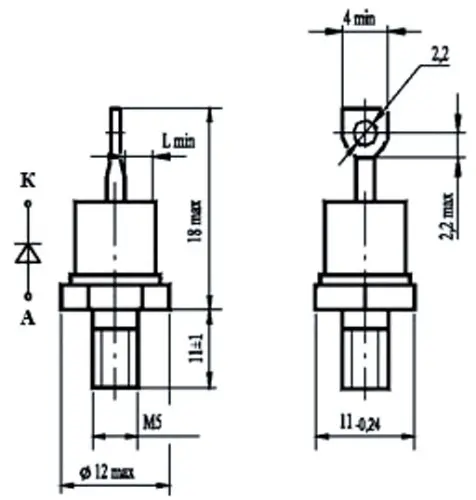 ДЛ112-16-15 диод фото 2