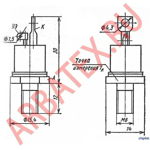 ТС2-25-5-332 тиристор фото 3