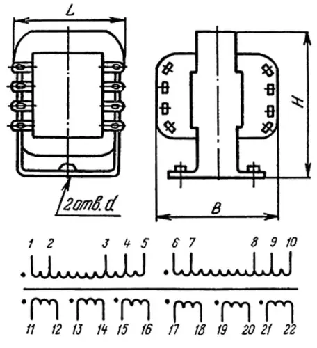 ТПП284-127/220-50 трансформатор фото 3
