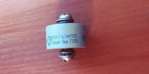 К15У-1 6кВ 4,7 пф 7квар фото 2 К15У-1 6кВ 4,7 пф 7квар фото 2