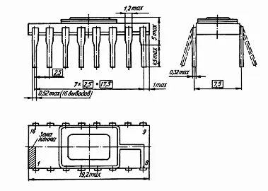 КМ581РУ4 микросхема фото 2 КМ581РУ4 микросхема фото 2