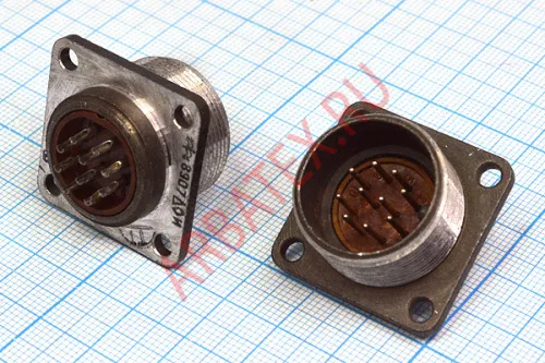 2РМТ22Б10Ш1В1БВ Разъемы 2РМ, 2РМТ, 2РМГ, 2РМДТ, ОНЦ-РГ фото фото 2