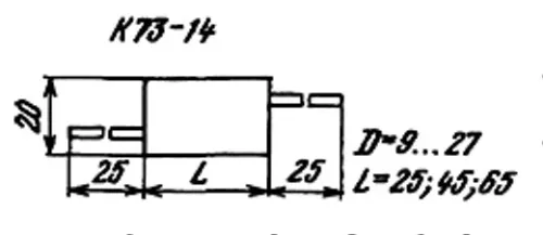 К73-14 4кВ 0.01 мкф фото 3 К73-14 4кВ 0.01 мкф фото 3