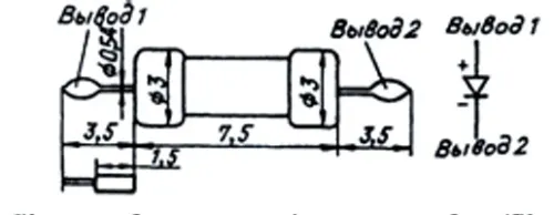 2А105А диод фото 2