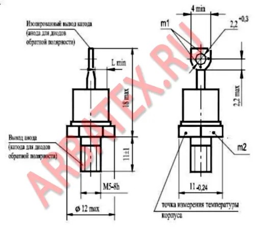 Д212-10-1 диод фото 3 Д212-10-1 диод фото 3