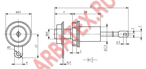 КД202С диод фото 3