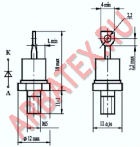 Д112-16-18 диод фото 3 Д112-16-18 диод фото 3