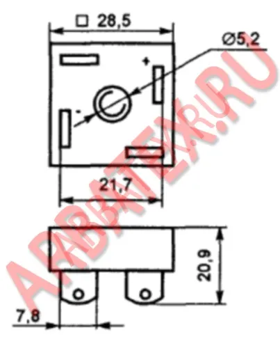 КЦ419Б2 диодный мост фото 2 КЦ419Б2 диодный мост фото 2