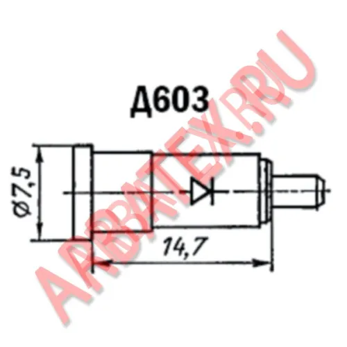 Д603ВП диод фото 3 Д603ВП диод фото 3