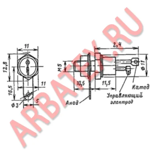 2У204Б тиристор фото 2 2У204Б тиристор фото 2